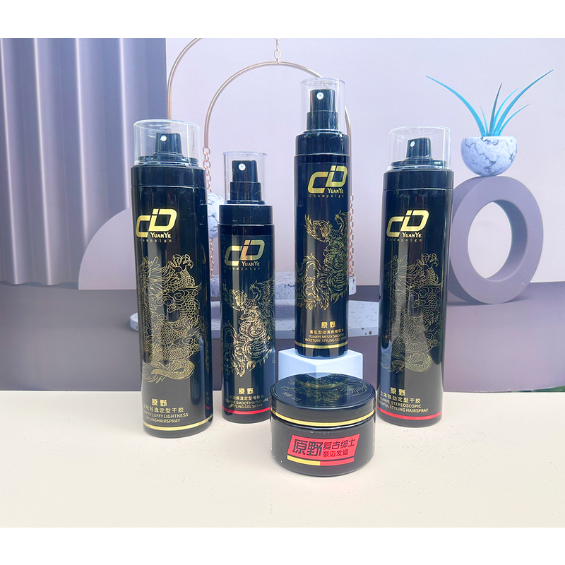 原野立体强劲定型干胶发胶啫哩膏发蜡造型喷雾啫喱水丰盈蓬松