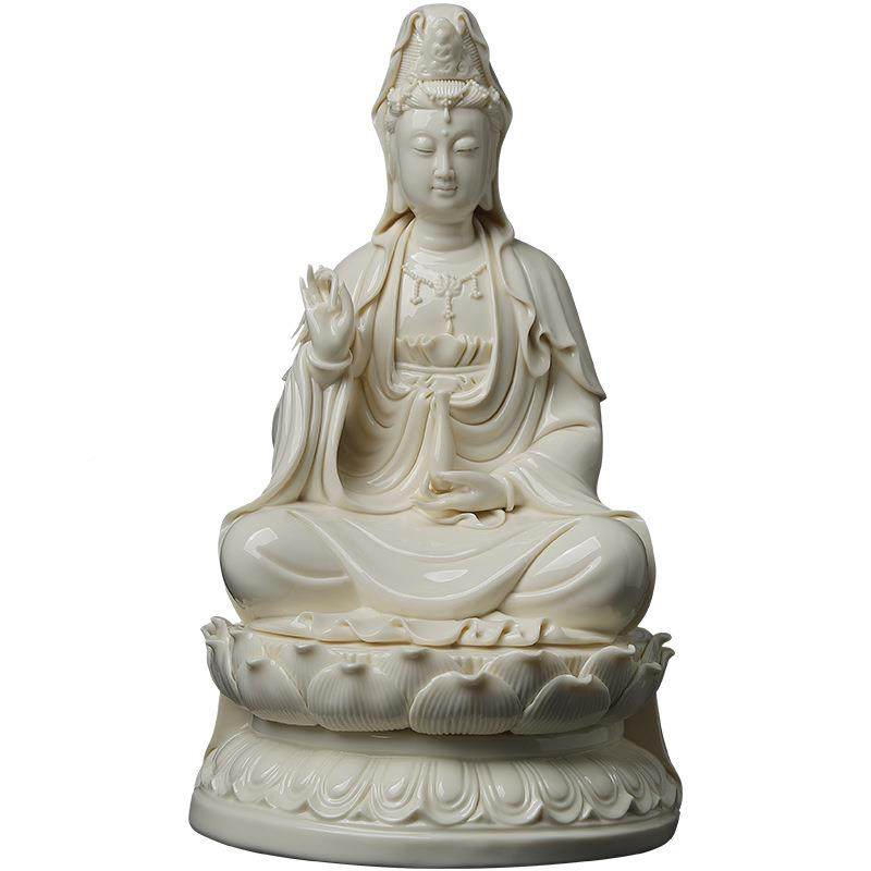 戴玉堂周金》田陶仿瓷摆件《杨柳观音古瓷世佛ltao6670像观音菩萨