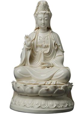 戴玉堂周金》田陶仿瓷摆件《杨柳观音古瓷世佛ltao6670像观音菩萨