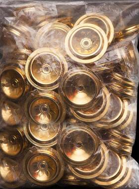 禅居用油专用油漂4cm 供 食佛灯 铝浮灯子油灯 单价A08漂小号