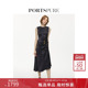 春季 气质时尚 修身 宝姿PORTSPURE女装 无袖 连衣裙RT8D026PWA002