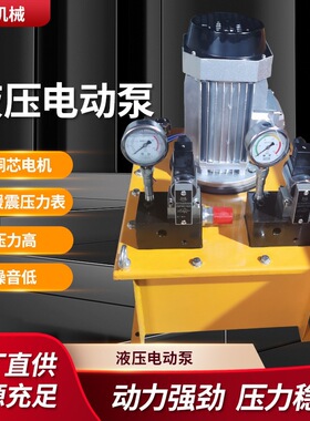 液压电动泵DSS电磁换向阀厂家63mpa单回双回超高压电动泵站