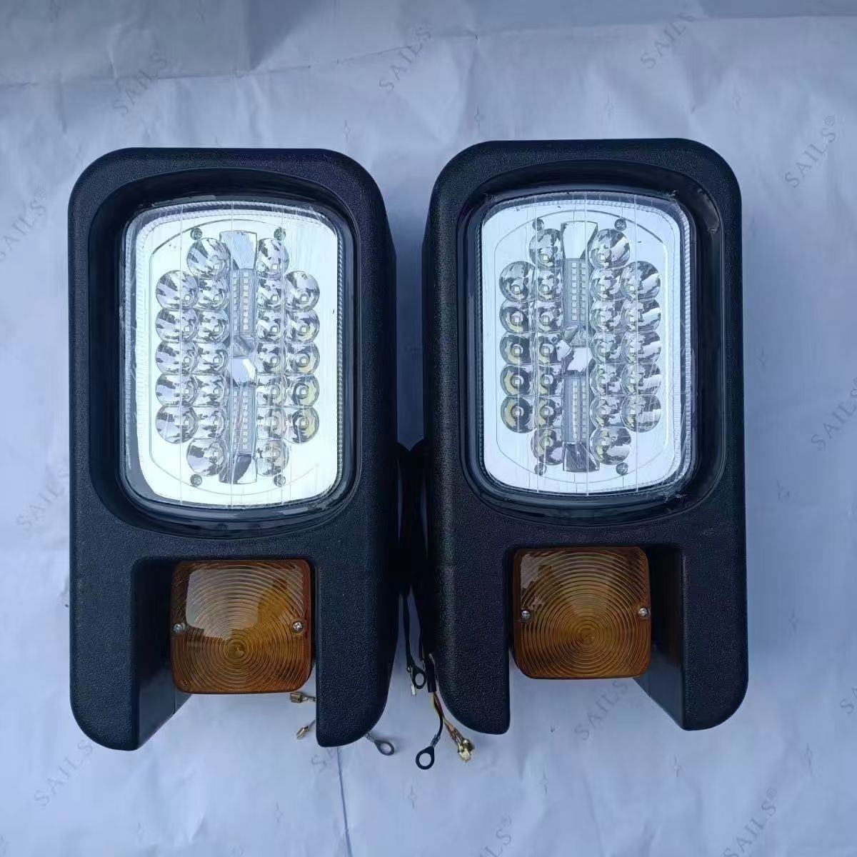 龙工夏工50装载机铲车LED大灯855