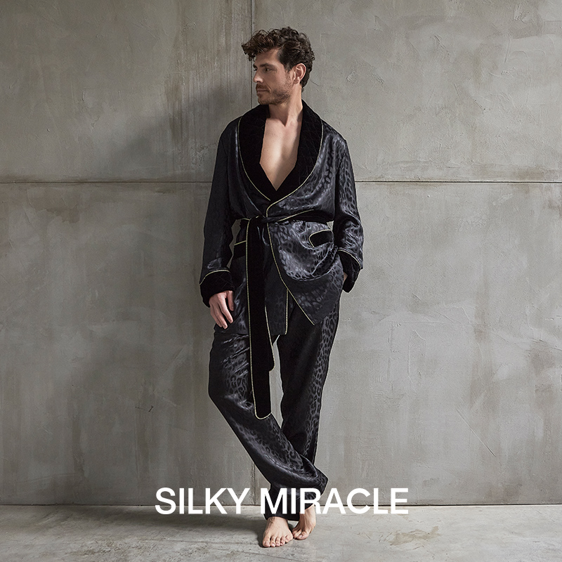 男士丝绒睡袍SILKYMIRACLE