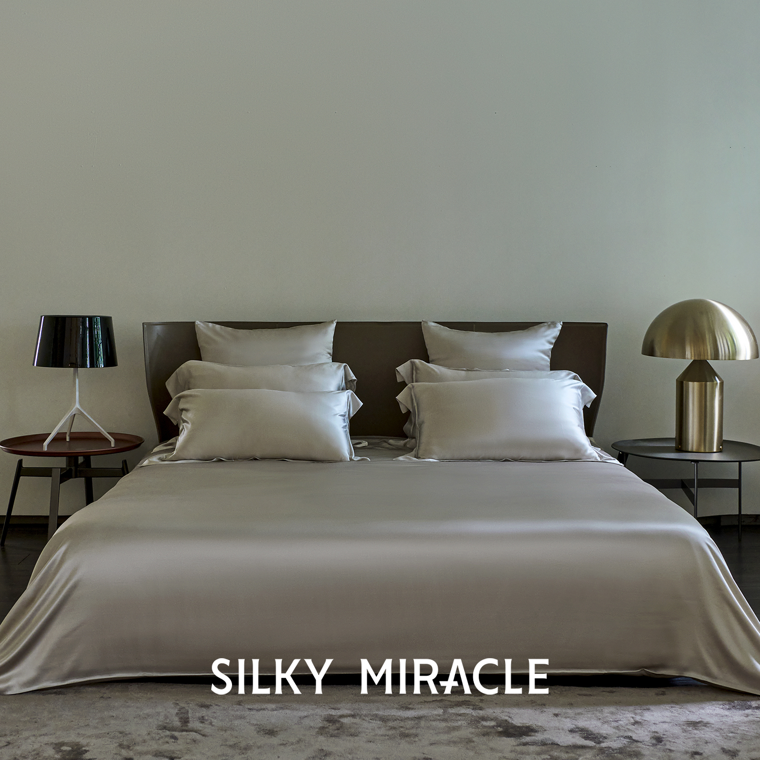 SILKY MIRACLE真丝四件套THE ONE系列纯色高端奢华床上用品套件