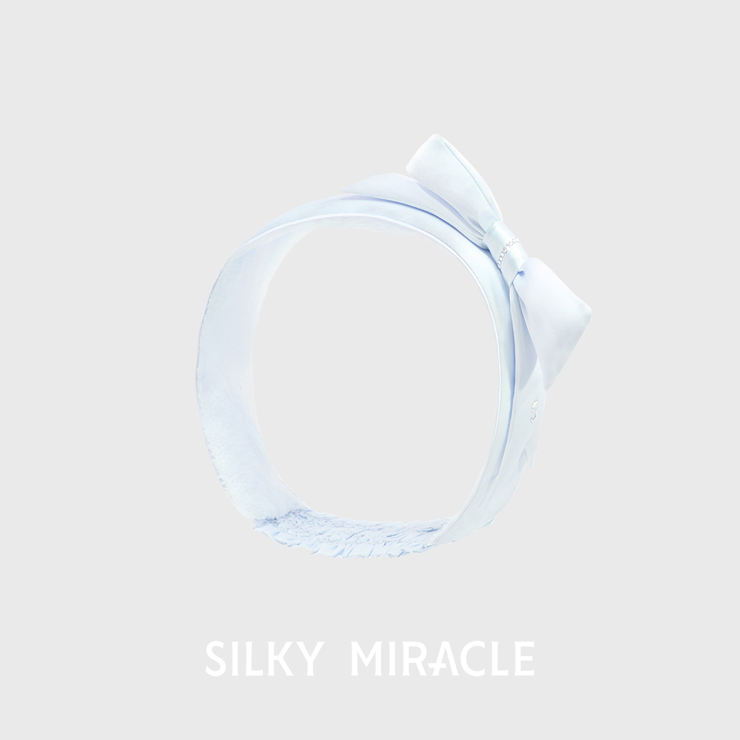 SILKYMIRACLE蝴蝶结真丝发带
