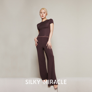 MIRACLE真丝莫代尔针织睡衣NUDE家居服可外穿 SILKY 预售臻享