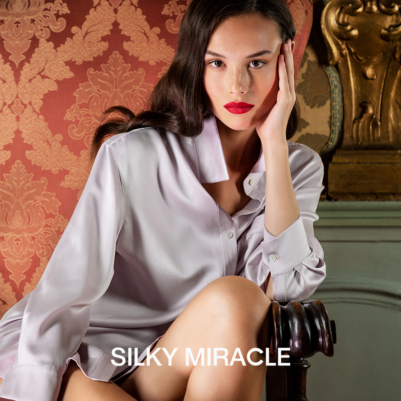 女士真丝elegance系列可外穿睡衣