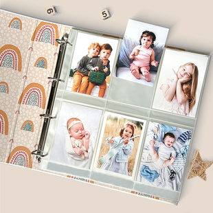 twinklekids5寸全竖版横版儿童成长相册6寸7寸宝宝礼物家庭影集