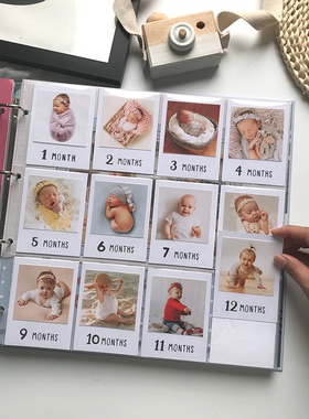 twinklekids 数字卡 1-12月份 12 张卡片（照片另外拍）