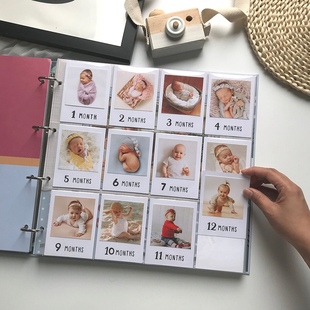 twinklekids 数字卡 1-12月份 12 张卡片(照片另外拍)