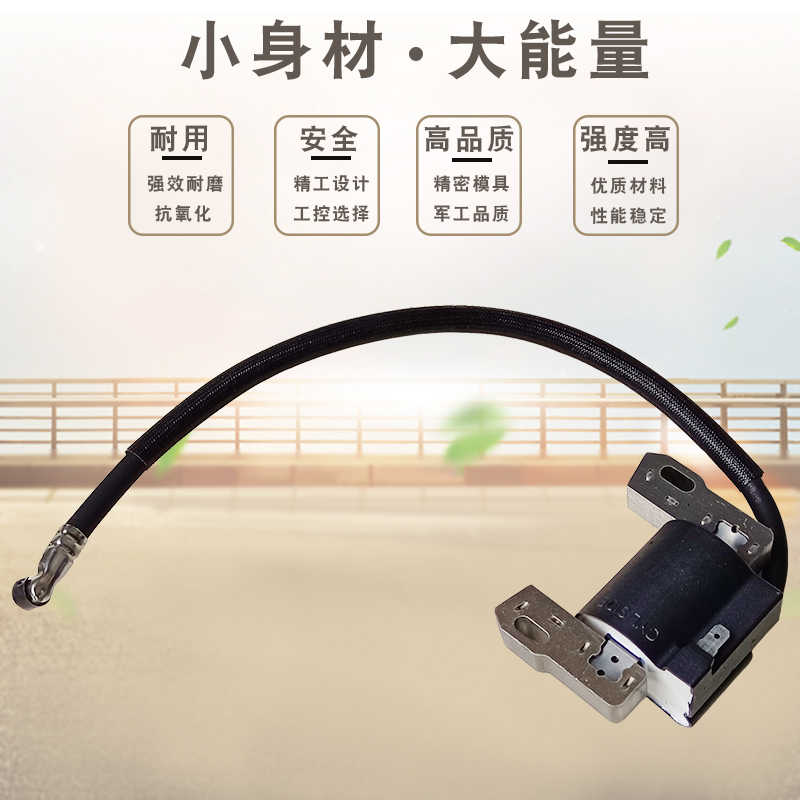 适用于双缸百力通汽油发电机配件清洗抹光机27HP35HP高压包点火器