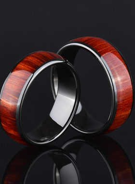 智能戒指nfc比亚迪钥匙特斯拉门禁icid5577芯片cuid碳钎维男饰品