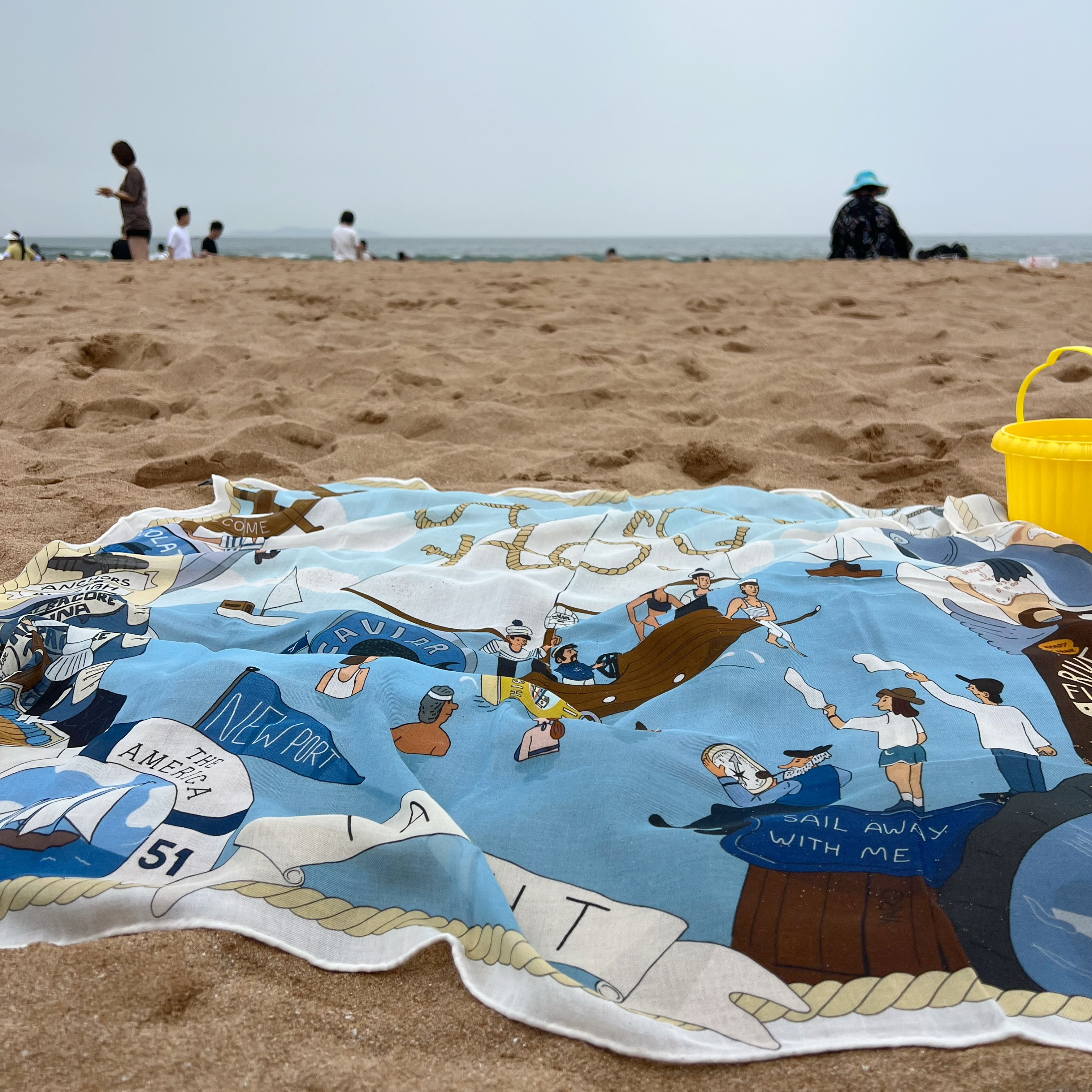 【现货】ins博主同款夏日航海围巾/丝巾/披肩