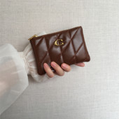 钱包女短款 新薄复古油蜡皮卡夹小巧拉链零钱袋证件收纳钥匙口红包