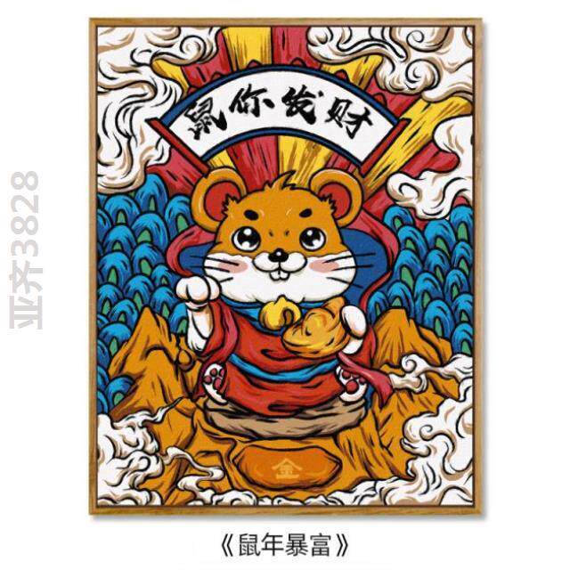 按数字色画描绘画填色手工画儿童油彩上色解压抽象画学生少女客厅在类目 家居饰品, 装饰画, DIY/数字油画中 - 来自Buy2taobao.com提供专业的淘宝代购服务