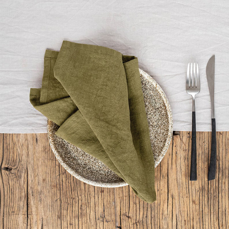 北欧风简约亚麻餐巾纯色水洗居家餐巾垫厨房巾茶巾西餐口布便当布,居家布艺,餐巾,淘宝优惠券,粉丝福利购,淘宝优惠卷