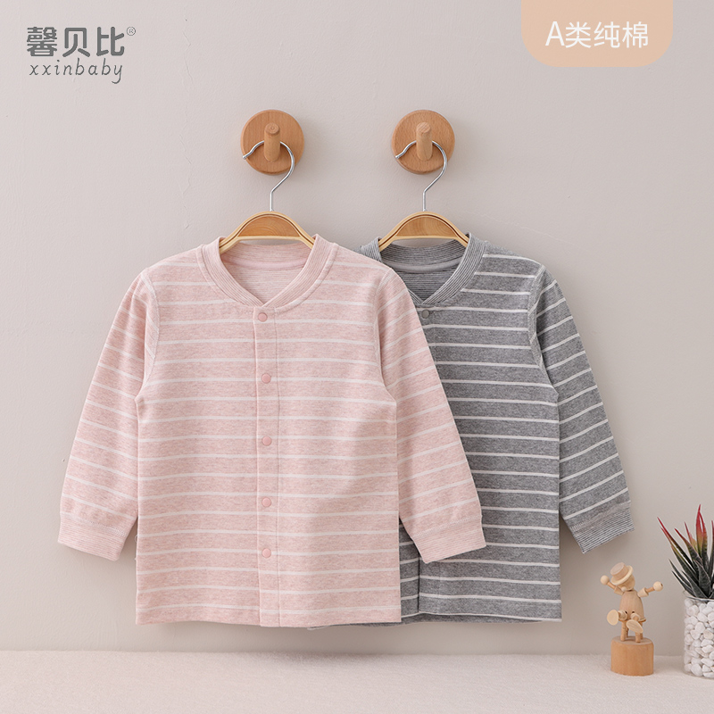 馨贝比男女宝宝秋装春秋款全棉
