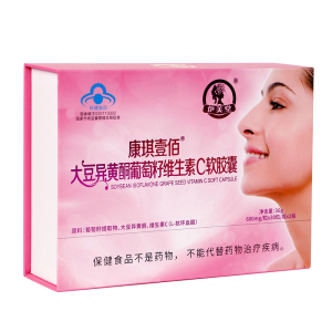 伊美堂 康琪壹佰大豆异黄酮葡萄籽维生素C软胶囊