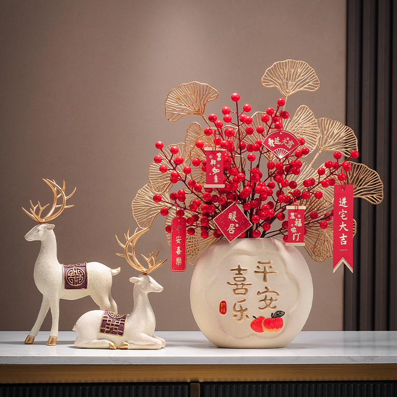 平安喜乐，寓意美好，乔迁入宅摆件
