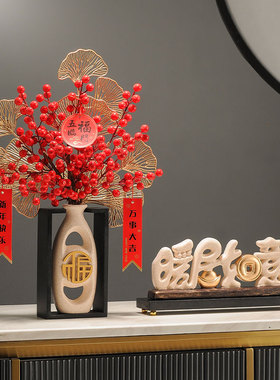 新中式新家搬家乔迁之喜礼物新居礼品摆件电视柜摆放客厅鹿装饰品