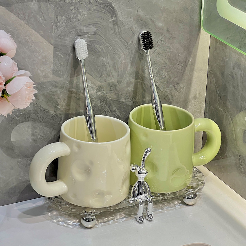 高颜值漱口杯牙杯洗漱杯高级感情侣牙刷杯陶瓷刷牙杯家用高档轻奢,家庭/个人清洁工具,洗漱杯,淘宝优惠券,粉丝福利购,淘宝优惠卷