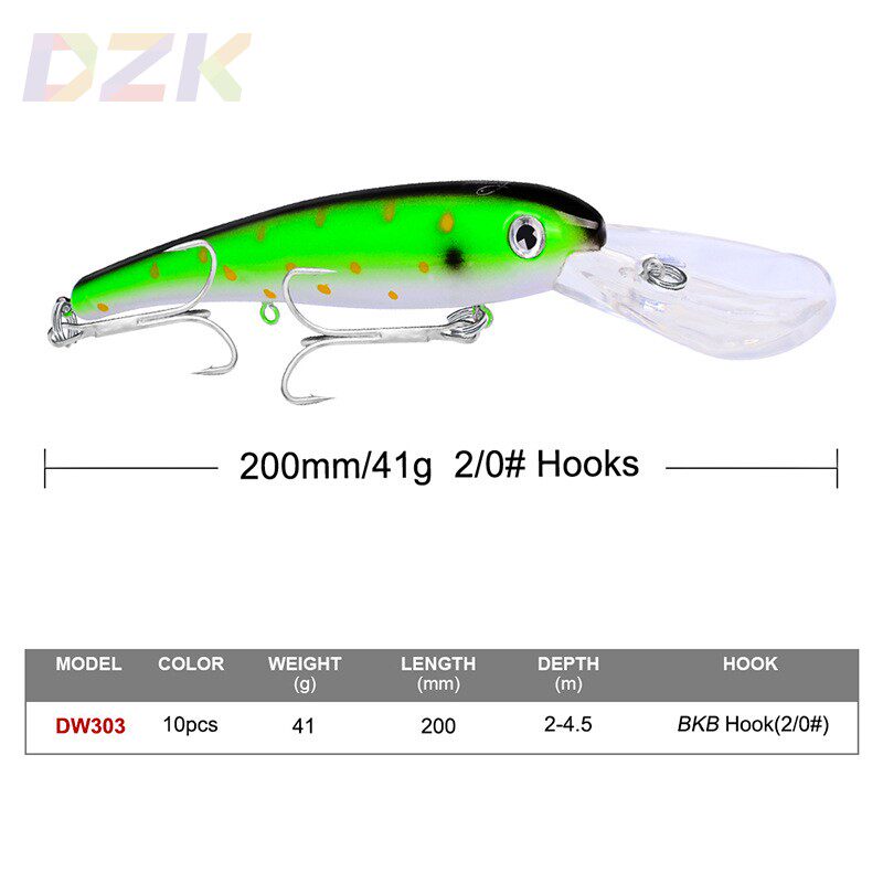 20CM光面路亚饵PRO BEROS品牌系列米诺鱼饵41G塑料硬饵颜色任选.5