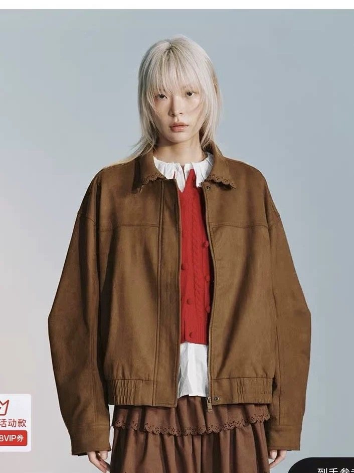 SH&UR2026春季新款女装琥珀流光风都市镂空松紧腰外套UYU160004,女装/女士精品,短外套,淘宝优惠券,粉丝福利购,淘宝优惠卷