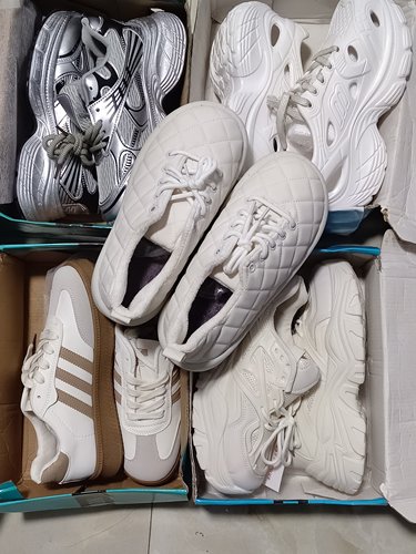 女鞋老爹鞋2025年新款厚底松糕高级感小白鞋加绒棉鞋子板球鞋运动