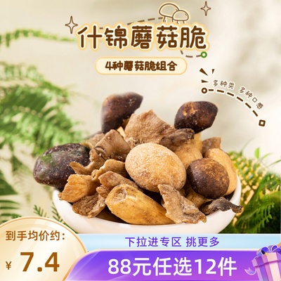 薛记炒货什锦蘑菇脆60g