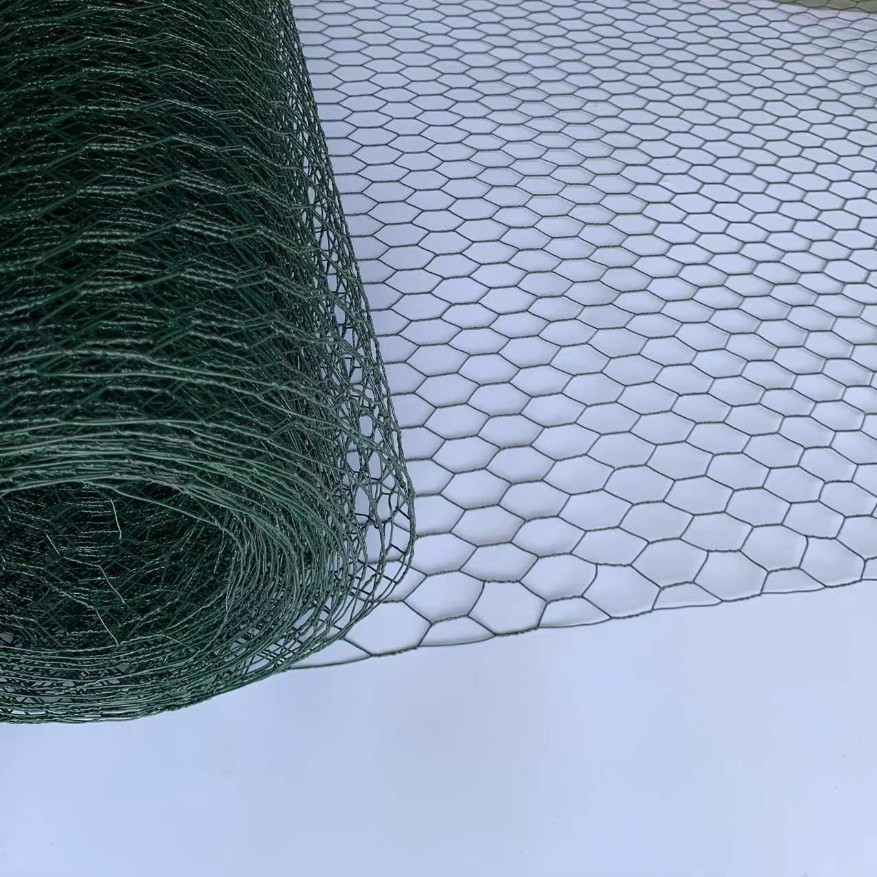 六角铁丝网拧花网工艺品造型网黑色包塑绿色鸡笼网防护隔离安全网-封面