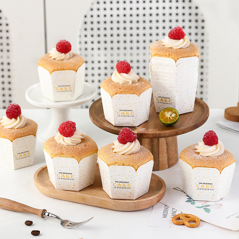 北海道戚风蛋糕纸杯六角杯子纸托耐高温烤箱专用马芬杯烘焙蛋糕模,厨房/烹饪用具,烘焙用纸,淘宝优惠券,粉丝福利购,淘宝优惠卷