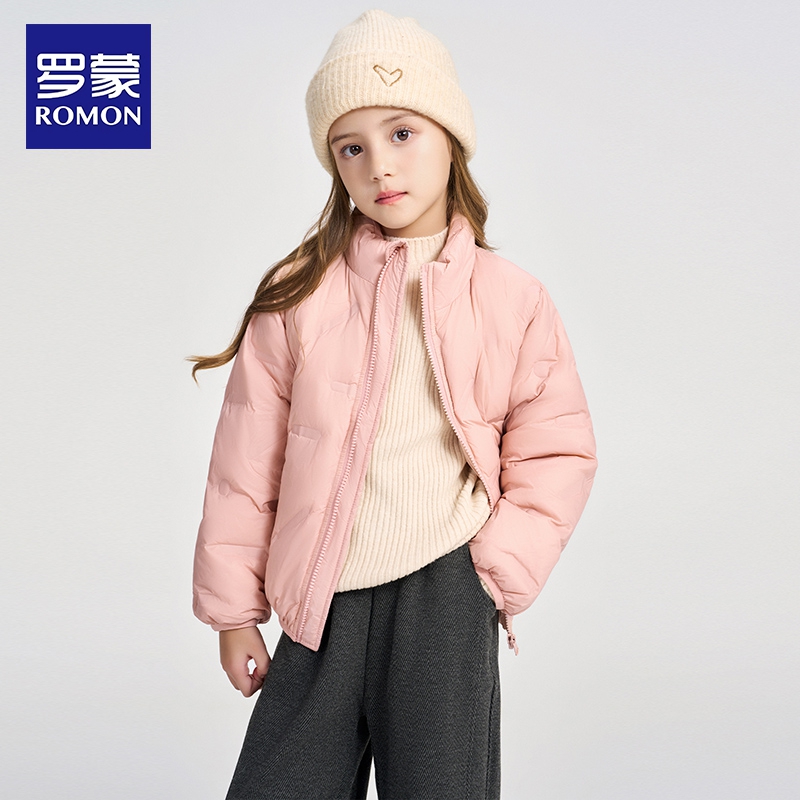 罗蒙儿童羽绒服新款冬季保暖外套