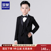 2025新款 罗蒙男童西装 儿童燕尾服套装 花童中大童钢琴走秀演出礼服