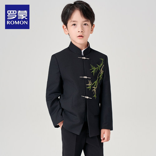 罗蒙儿童西装演出礼服