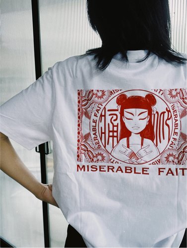 致敬痛仰乐队哪吒短袖摇滚t恤