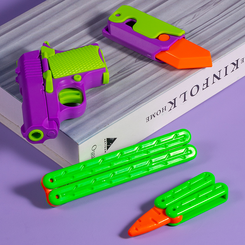 2023年流行的萝卜刀玩具正版解压