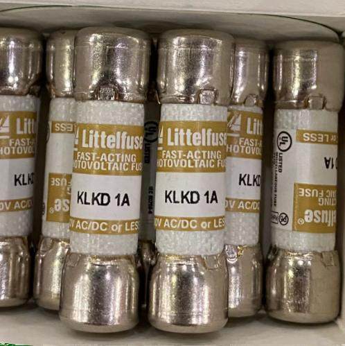 KLKD001.T 快速熔断器保险丝高压陶瓷力特  KLKD1A 10X38 1A 600V