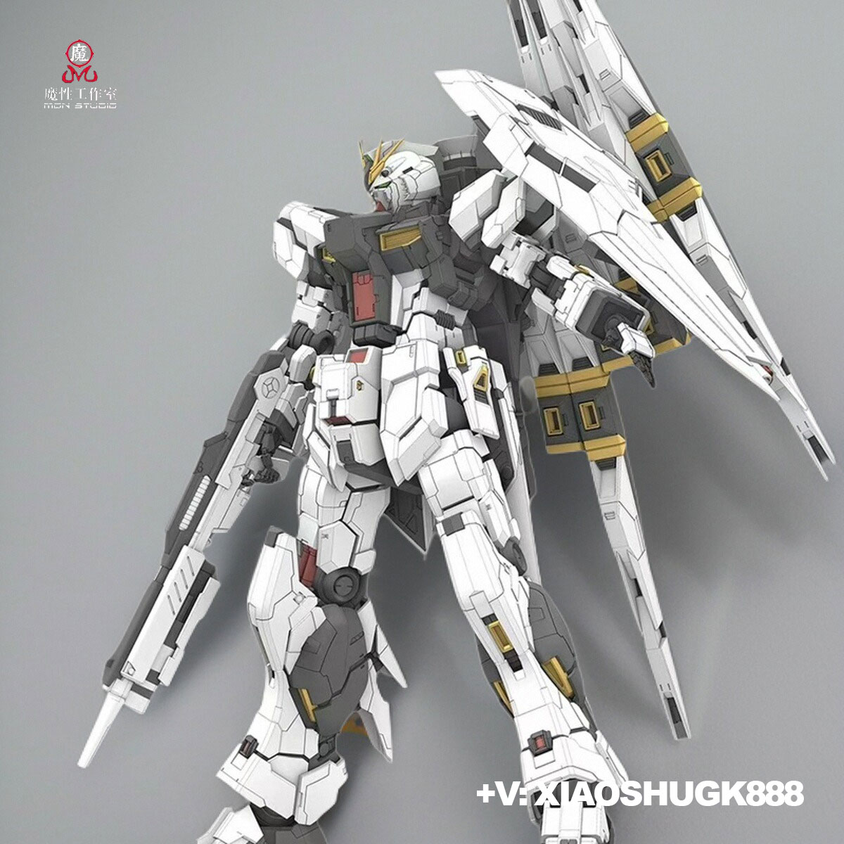 【MON】现货 1/23牛机器人NU机甲模型手办雕像 不包邮