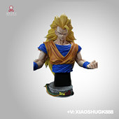 MON私人订制 预定卡 悟空 超三SS3 1半身胸像手办雕像不 包邮