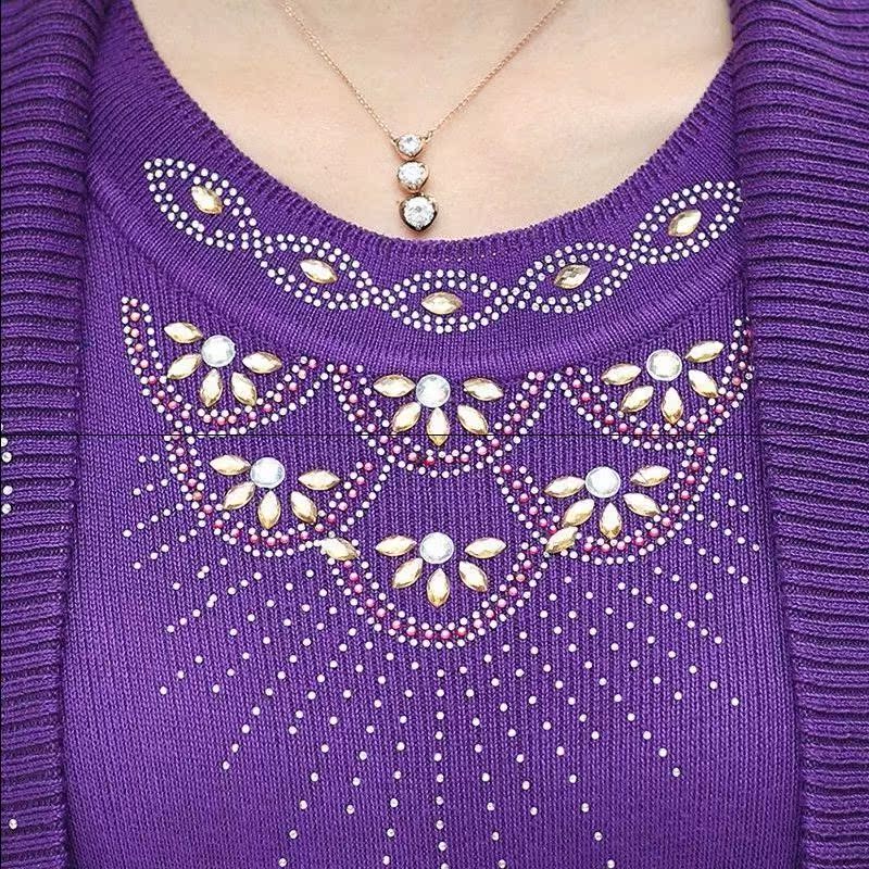 中老年秋装上衣针织衫秋季中年妈妈装毛衣时尚长袖妇女打底衫宽松|msdalam kategori Butik wanita / wanita, sweater - dari Buy2taobao.com untuk memberikan perkhidmatan ejen Taobao profesional membeli