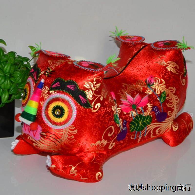 老虎枕头宝宝婴儿压惊传图片