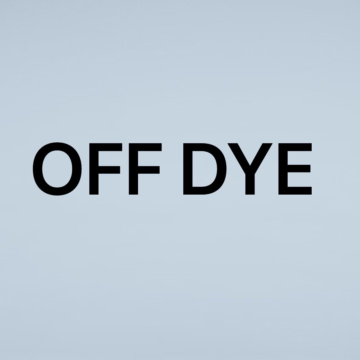 thumbnail for XS Autonomous OFF DYE Crew Neck Hooded Terry Blue Washed Old Sweatshirt