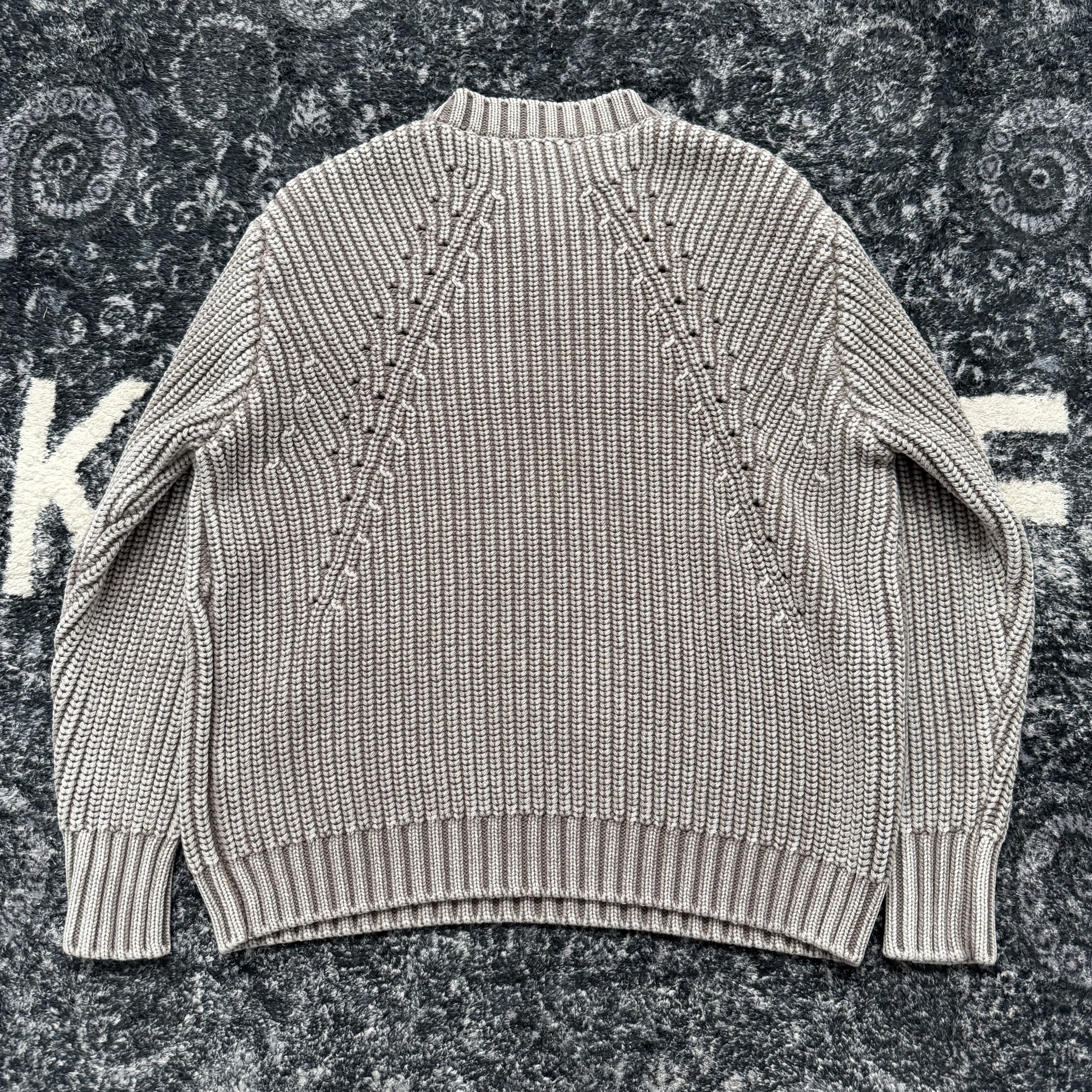 thumbnail for XS self-painted heavy faded sweater