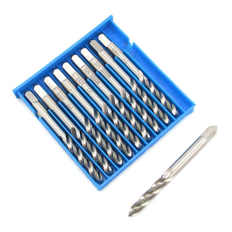 WEISITE 机用螺旋丝锥 HSS全磨制丝攻 螺纹丝锥车丝 标准牙M3-16