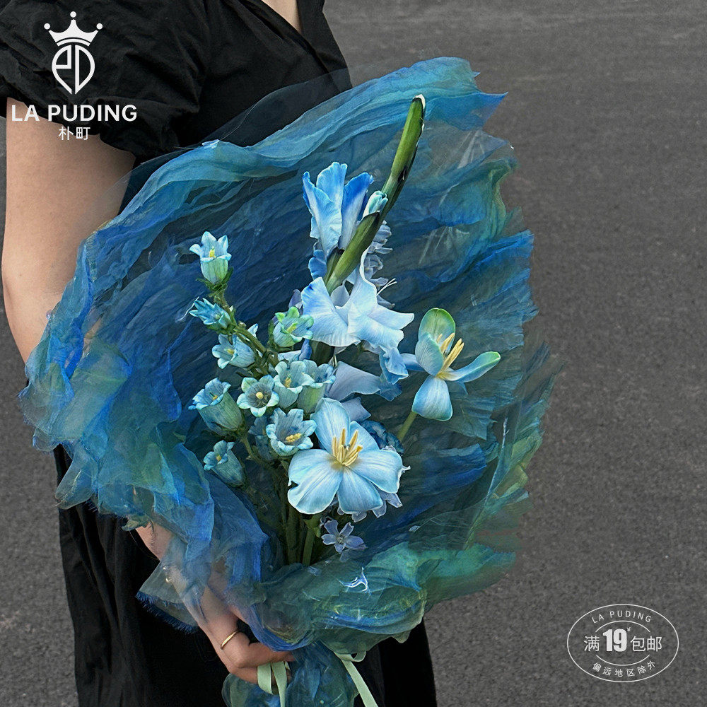 LA朴町 梦幻欧根纱鲜花束布艺装饰包花纱手工花艺diy礼物包装材料,鲜花速递/花卉仿真/绿植园艺,花艺纱网/纺织布,淘宝优惠券,粉丝福利购,淘宝优惠卷