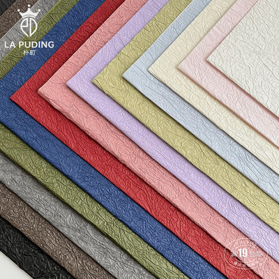 LA朴町高级石纹纸多彩皱纹