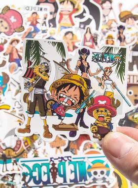 150Pcs One Piece Luffy Stickers Anime Sticker Notebook Mo
