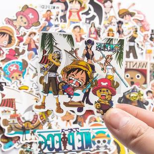 One Sticker Stickers Anime Luffy Notebook 150Pcs Piece