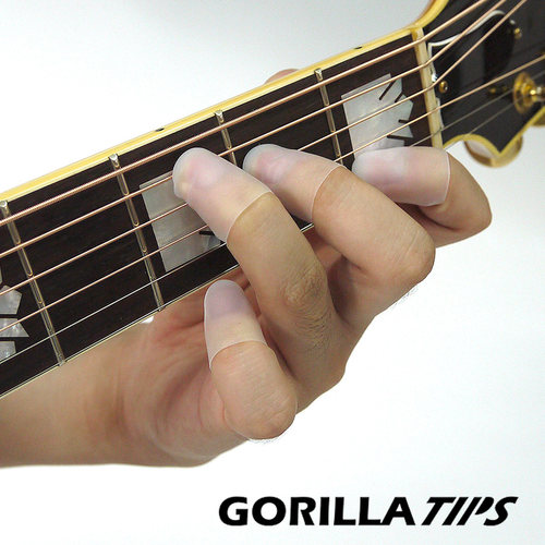 GORILLA TIPS 吉他指套 软胶防磨